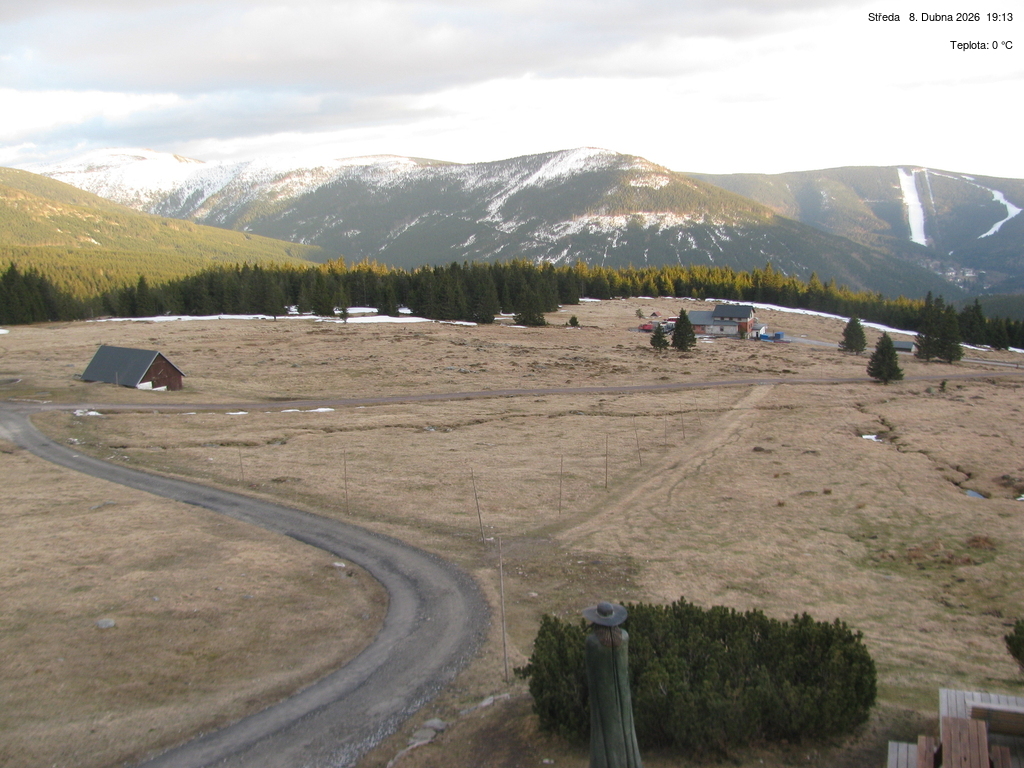 Kamera na żywo - Moravská bouda