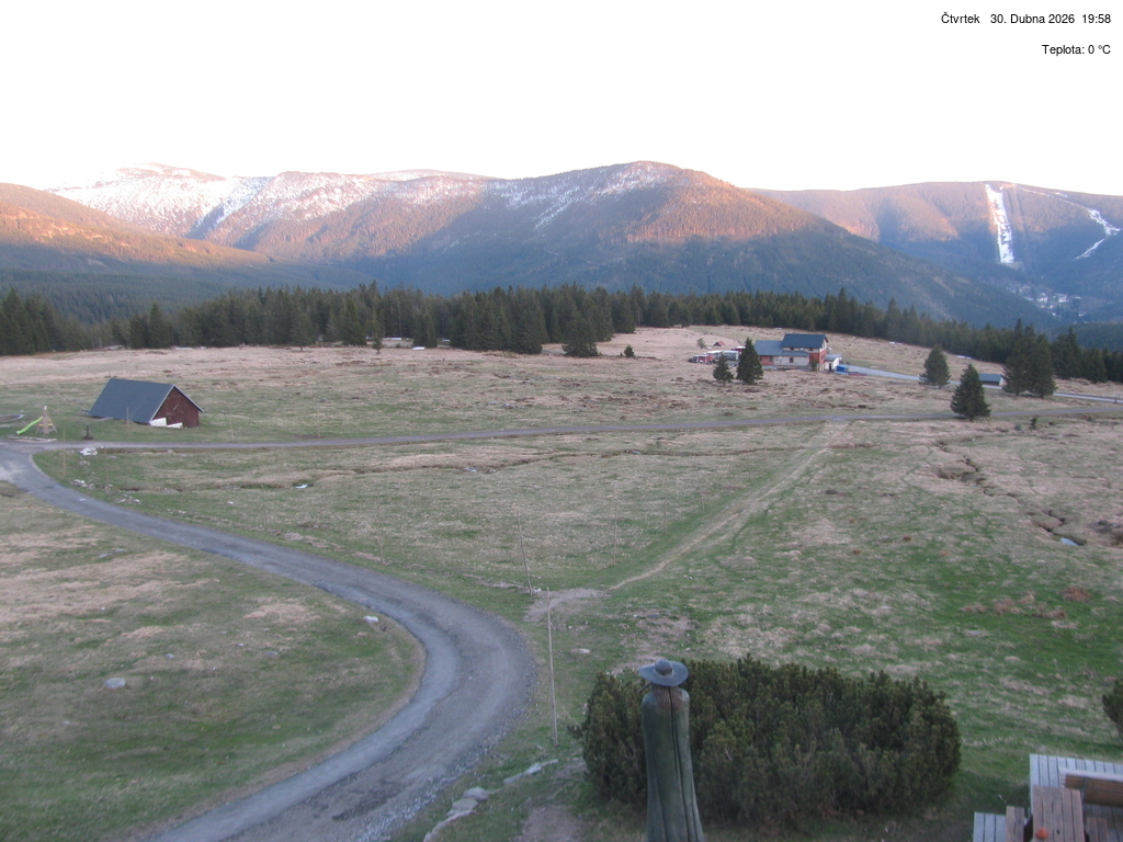 Kamera na żywo - Špindlerův Mlýn, Dvořákova bouda